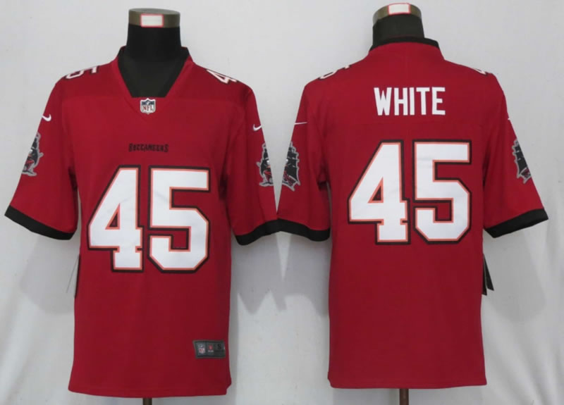 Nike Tampa Bay Buccaneers 45 White Red Alternate Vapor Untouchable Limited Jersey,We sell and wholesale Nike Tampa Bay Buccaneers 45 White Red Alternate Vapor Untouchable Limited Jersey on line form chian!